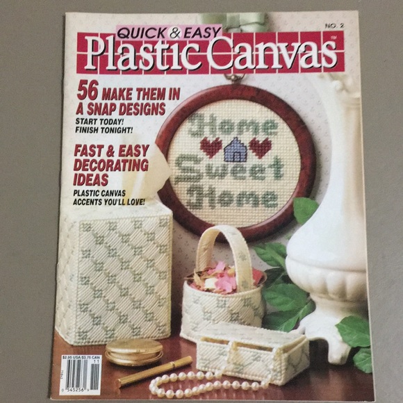 5 Plastic Canvas pattern books - Picture 4 of 12